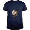 SF Men's Crew Neck Ghosted T-Shirt