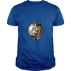 SF Men's Crew Neck Ghosted T-Shirt