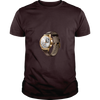 SF Men's Crew Neck Ghosted T-Shirt